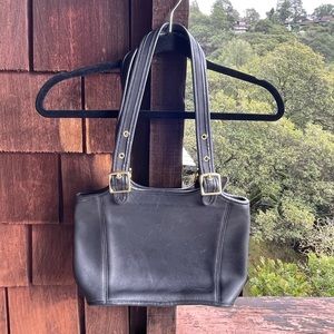 Coach Vintage Legacy Black Leather Bag